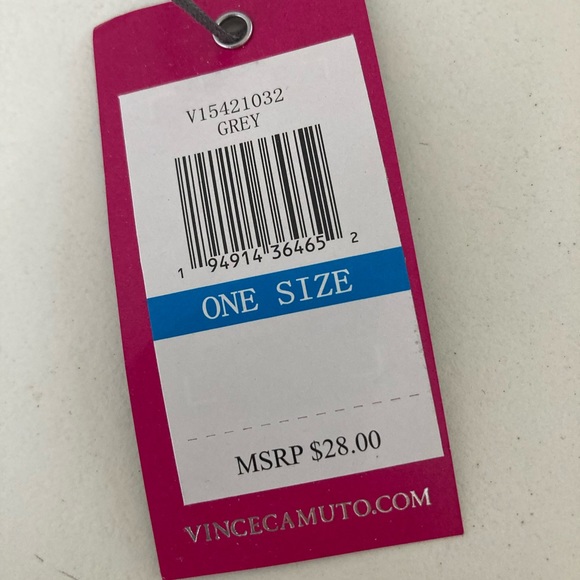 Vince Camuto Grey PomPom Winter Hat - Picture 4 of 10